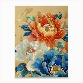 Chinese Flower Painting 4 Canvas Print