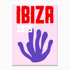 Ibiza 2025 Canvas Print