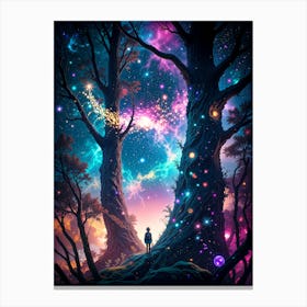 Cosmic Reverie Canvas Print