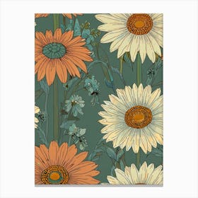 Daisies Canvas Print