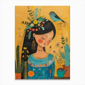 Mexican Girl 5 Canvas Print