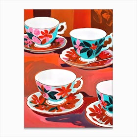 Tea Party Canvas Print