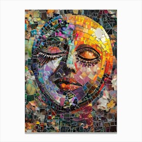 Face Of The Sun Canvas Print