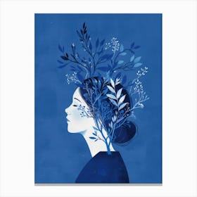 Woman'S Head 15 Canvas Print