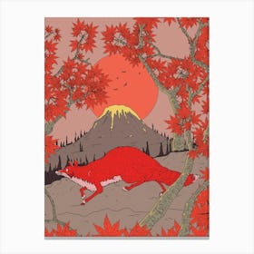 Red Fox Canvas Print