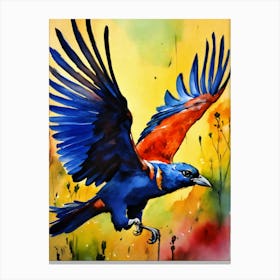 Bird In Flight Canvas Print