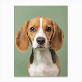 Beagle.Generated AI. Wall Art Print 1 Canvas Print