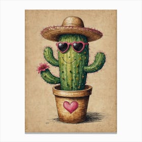 Cactus 16 Canvas Print