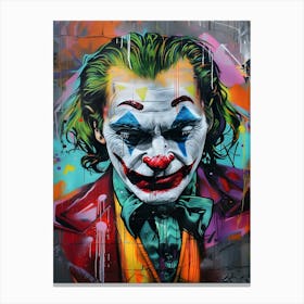 Joker Canvas Print