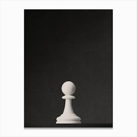 CHESS - The White Pawn II Canvas Print