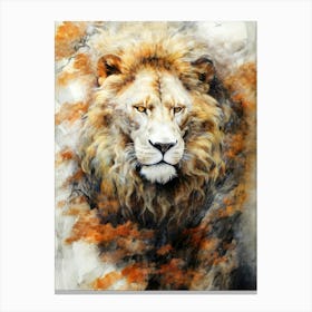 Lion animal animal Canvas Print