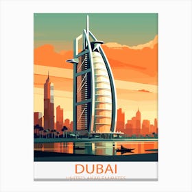 Dubai United Arab Emirates Canvas Print