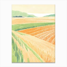 Field Of Wheat 2 Canvas Print