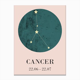 Cancer  I Canvas Print