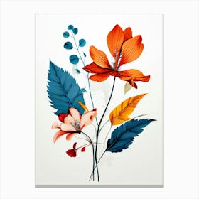 Illustration Flower  Canvas Print