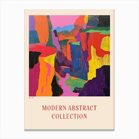 Modern Abstract Collection Poster 91 Canvas Print