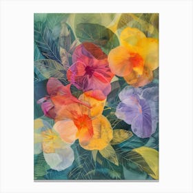 Tropical Hibiscus Canvas Print