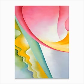 Georgia O'Keeffe - Abstraction No. 77 (Tulip) Canvas Print