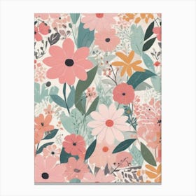 Floral Pattern 10 Canvas Print