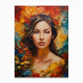 Beautiful Woman Canvas Print