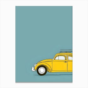 Vw Beetle Canvas Print