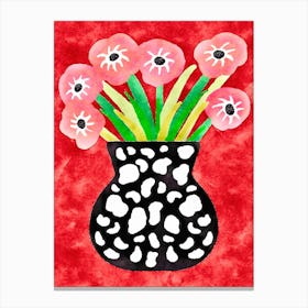 Very Floral Canvas Print