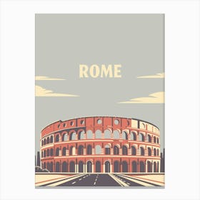Rome Colosium Canvas Print