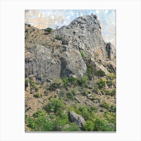 Rocky Mountain Landscape Canvas Print