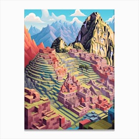 Machu Picchu Peru Canvas Print
