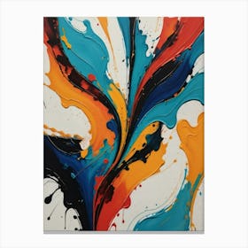 Abstract Painting Canvas Print