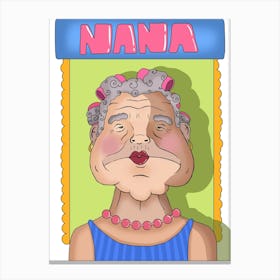 Nana Canvas Print
