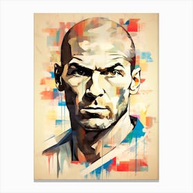 Zinedine Zidane (2) Canvas Print