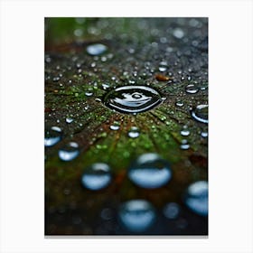 Water Droplet Canvas Print