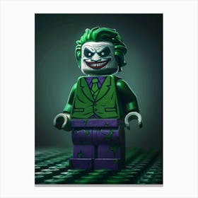 Lego Joker Canvas Print