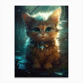 Cute Kitten 1 Canvas Print