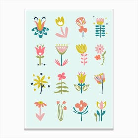 Flori5 Canvas Print