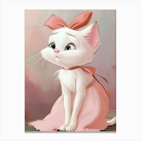 Princess Cat Canvas Print