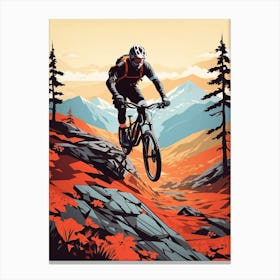 Default Siluet Mountain Bike Downhill Flat Color 2 Color Vecto 1 9b2409a1 C3d4 4598 8751 E2a7c7f8d0d8 1 Canvas Print