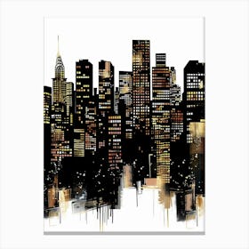 New York City Skyline Canvas Print