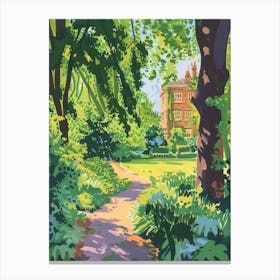 Sydenham Wells Park London Parks Garden 2 Painting Canvas Print