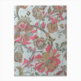 William Morris Floral Pattern Canvas Print