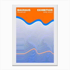 Bauhaus Exhibition 3 Canvas Print