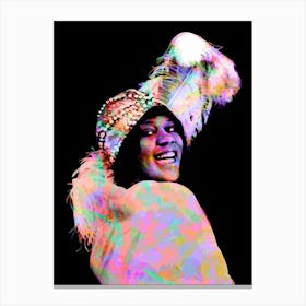 Bessie Smith African-American Blues Singer Canvas Print