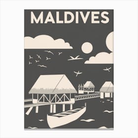 Maldives Canvas Print