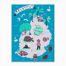 Mauritius Canvas Print
