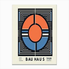 Bauhaus exhibition print 3 Canvas Print