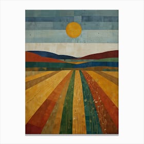 'Farmland' Canvas Print