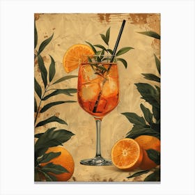 Aperol Spritz Art Print 101 Canvas Print