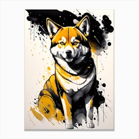 Shiba Inu Canvas Print