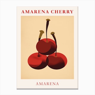 Amarena Cherry Canvas Print